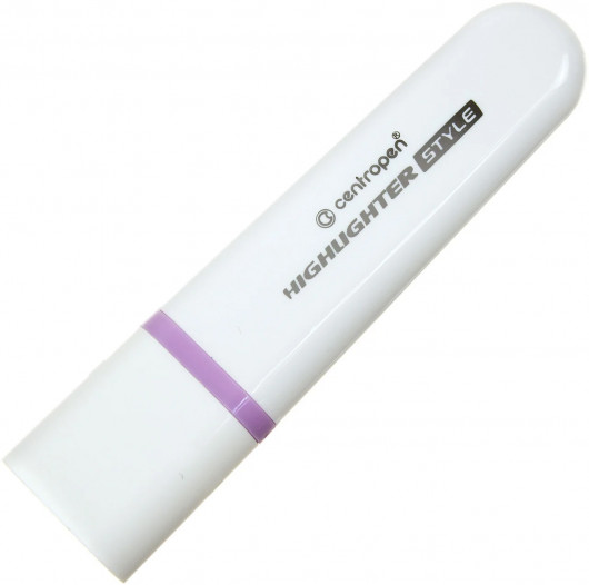Маркер текстовий Highlighter Style 6252, 1-4,6мм., пастель, лілов. Centropen — фото 5