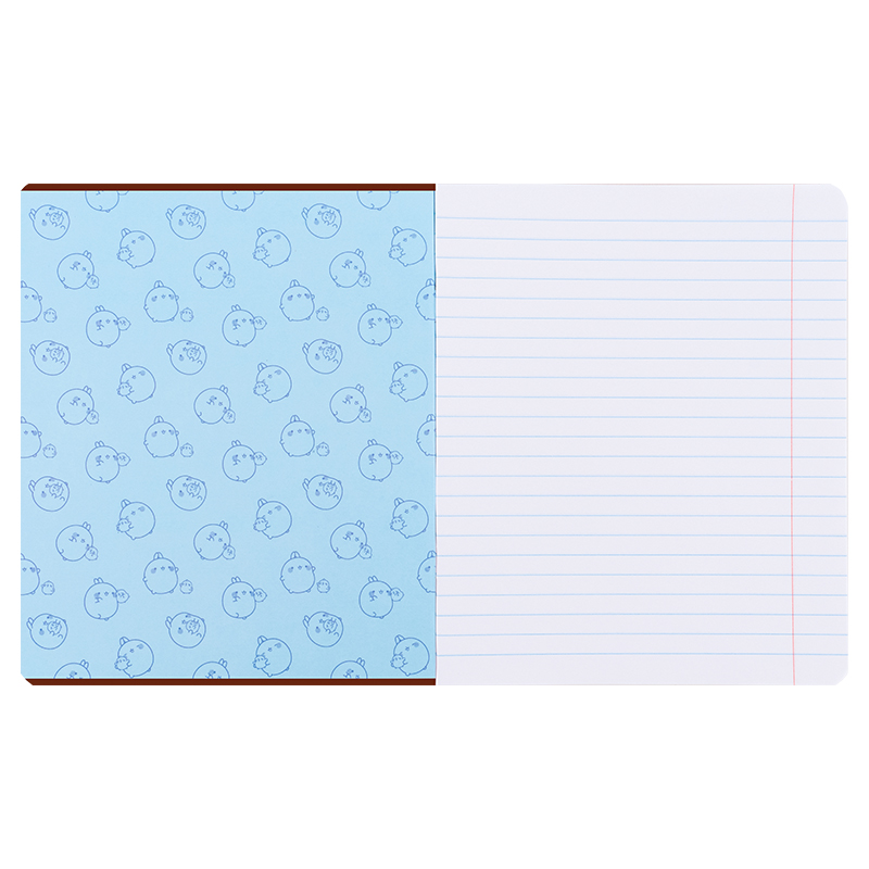 Зошит 18 арк., лін., гібр. лак + УФ лак, Molang (ML25-237) Kite — фото 17