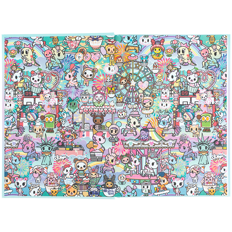 Школьный дневник, твёрдая обложка, Tokidoki (TK25-262) Kite - фото 8