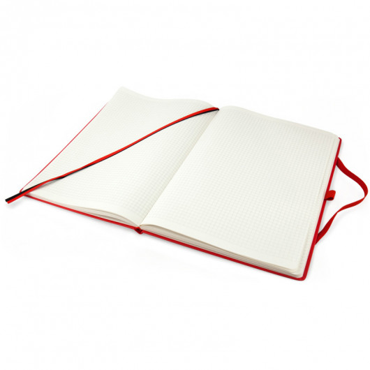 Книга записная Partner Grand, 210*295, 100 л, кл, красная Axent - фото 7
