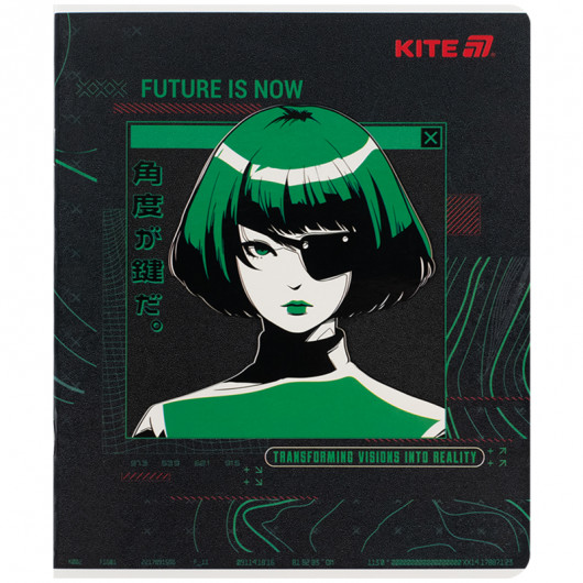 Зошит 24 арк., кл., гібр. лак + УФ лак, Kite Anime (K25-238-1) Kite — фото 22