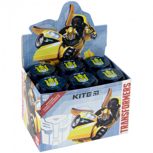 Точилка с контейнером круглая Transformers Kite - фото 3