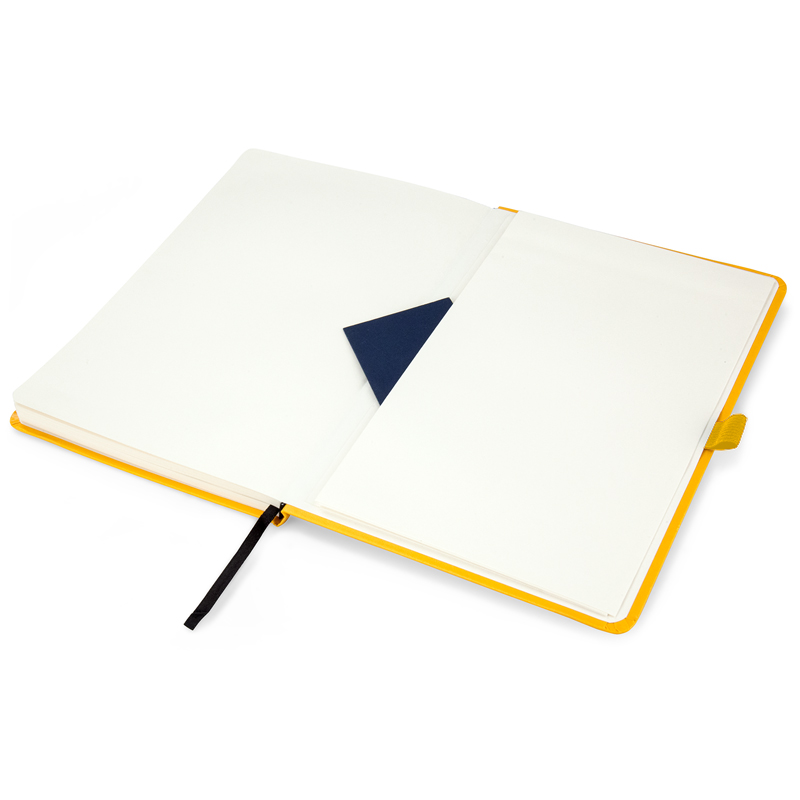 Книга записная Partner Prime А5 (145*210мм.), 96л, клетка, желт. Axent - фото 8