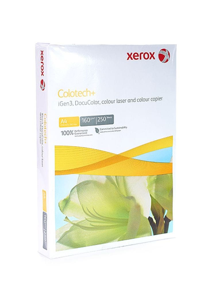 Бумага Colotech+ A4, 160гр./м2., 250листов (003R98852), бел. XEROX - фото 2