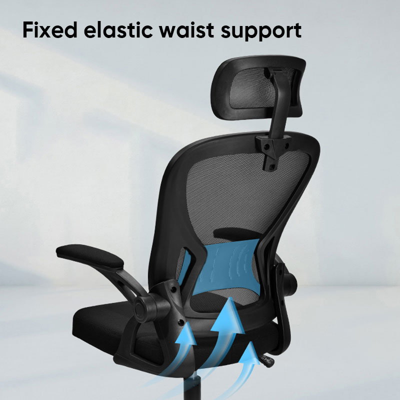 Кресло офисное эргономичное DELI EXECUTIVE CHAIR с 2D подголовником (4505), черн. DELI - фото 2