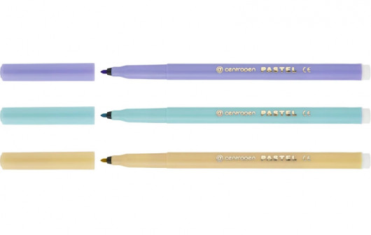 Фломайстер пастельні, 10 кольорів  Centropen — фото 3