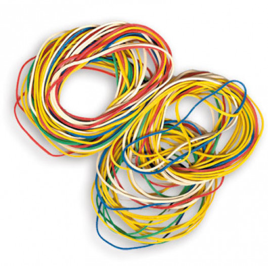 Гумки для грошей (d=55мм.) 1000г., колір асорті BuroMax — фото 4