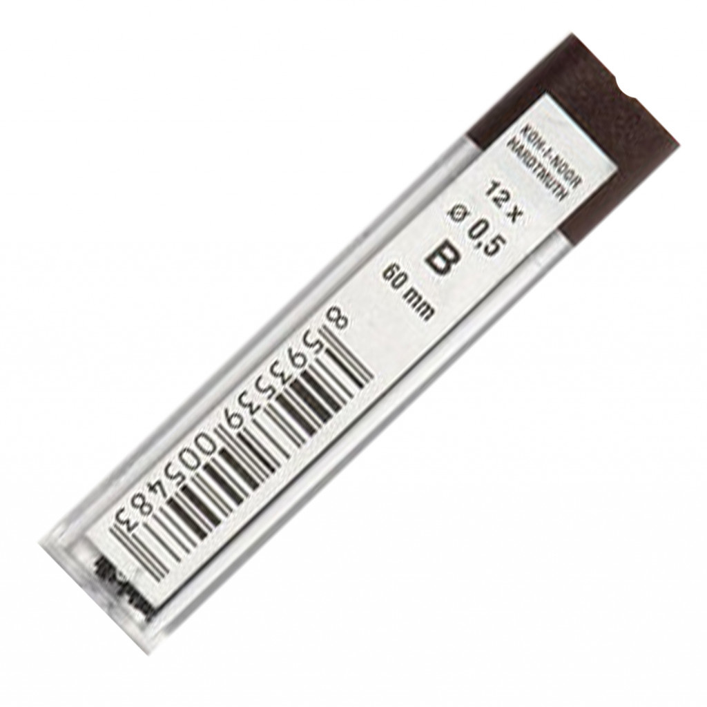 Грифелі для автом. олівця 0,5мм., B, Bohemia Works Koh-i-noor — фото 4