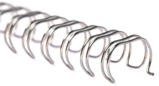 Пружины метал. 11 мм.; 3:1, 100шт./уп., серебр. D&Art - фото 3