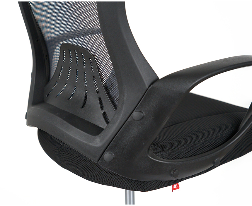 Кресло для персонала Дорос CH ANF, серый АКЛАС - фото 11