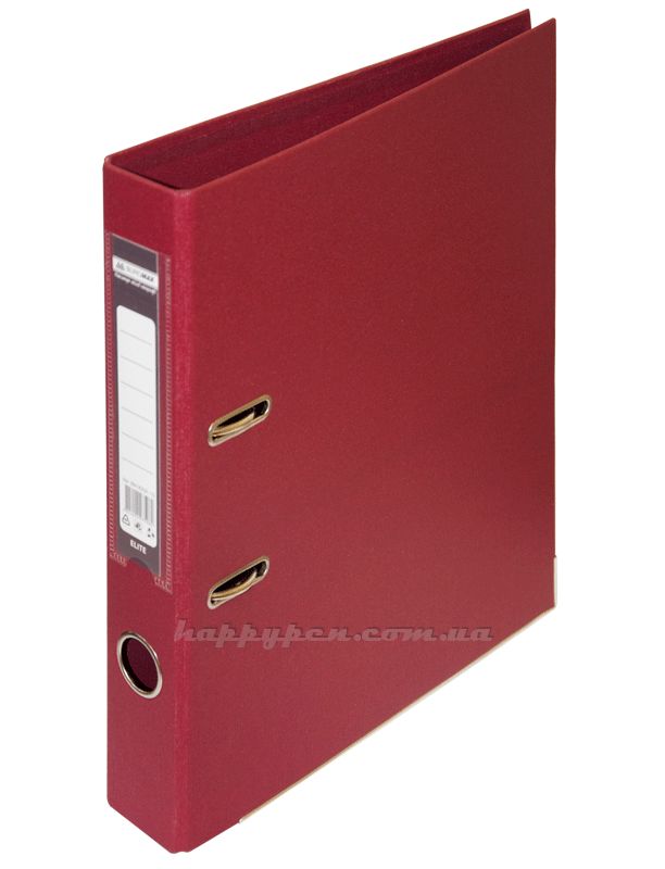 Регистратор 5см. А4 (PP двустороннее покрытие) ELITE, борд. BuroMax - фото 5