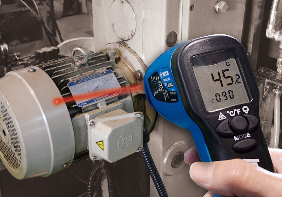 Безконтактний інфрачервоний термометр, -30° - +550 °С King Tony - фото 2