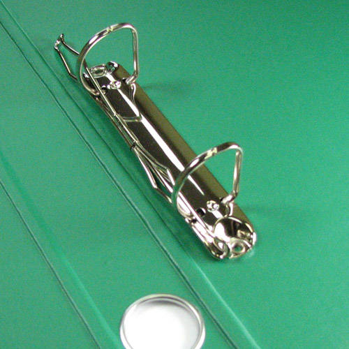 Папка А4, 40мм., 2кольца, красн. BuroMax - фото 6