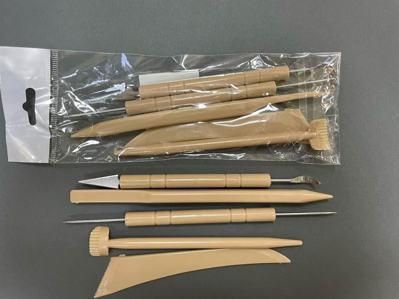 Набір інструментів для скульптури та моделювання, 5 предметів (DSCN0697) JosefOtten — фото 2