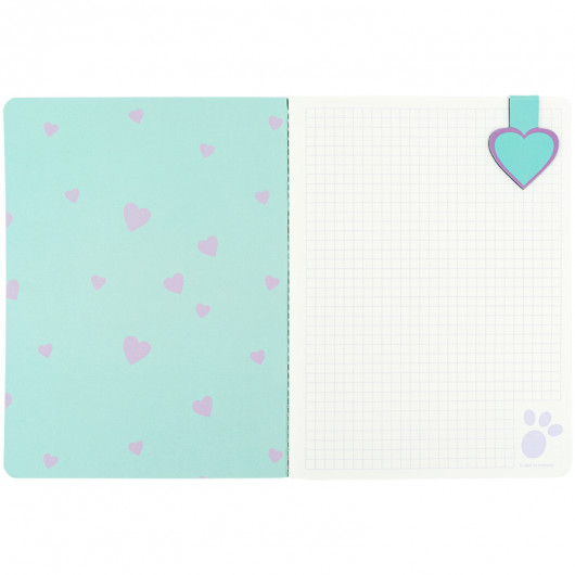 Блокнот с магнитной закладкой, А5, 60 лист., кл., Studio Pets (SP25-192) Kite - фото 6