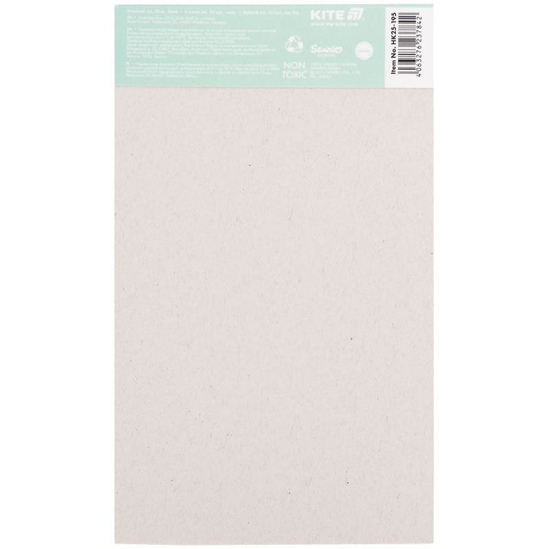 Блокнот-планшет, A6, 50 лист., без лин., Hello Kitty (HK25-195) Kite - фото 11