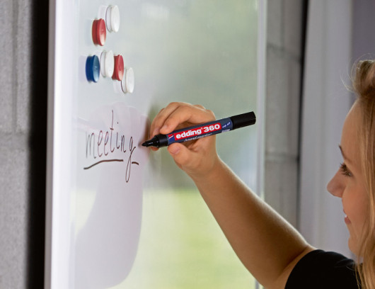 Маркер для досок круглое острие 360 1,5-3мм., син. Edding - фото 6