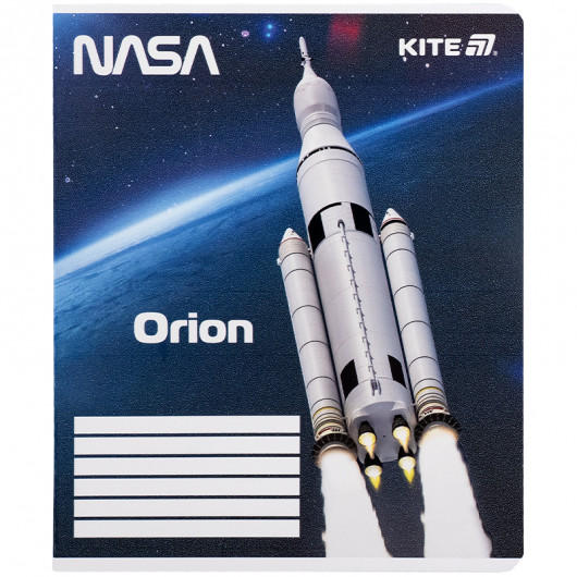 Тетрадь 18 лист., кл., гибр. лак + УФ лак, NASA (NS25-236) Kite - фото 14