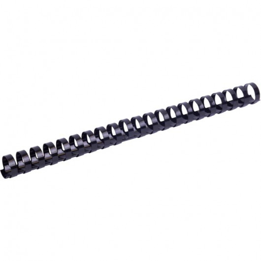 Пружины пластиковые 16мм., 140л., 100шт./уп., черный Axent - фото 2