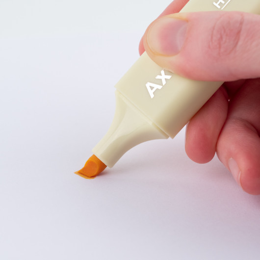 Маркер текстовий Highlighter 2537-A, 1-5 мм клиноп., набір 6 кольорів, пастель Axent — фото 4