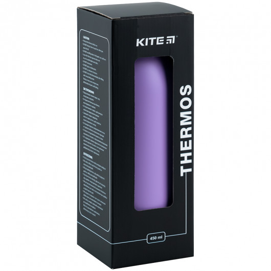 Термос 450 мл, лавандовый (K24-1208-3) Kite - фото 5