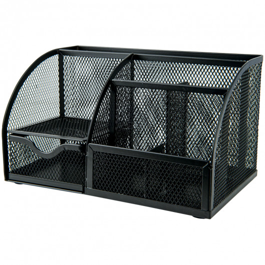 Підставка-органайзер 220*140*130мм., на 7 відділень, металева, чорн. Axent — фото 2