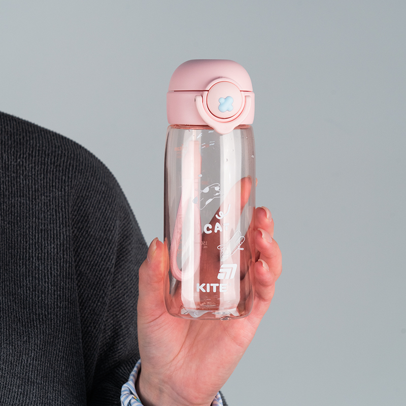 Бутылочка для воды, 480 мл, розовая (K25-1236-3) Kite - фото 8