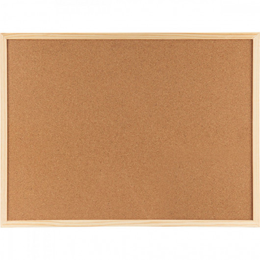 Дошка коркова 90*120см. дерев'яна рамка Axent — фото 2