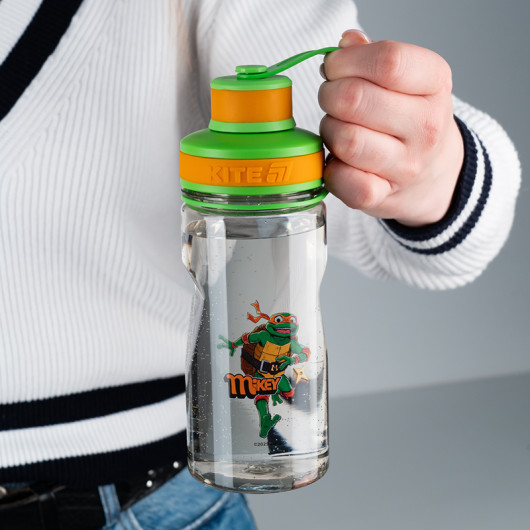 Пляшечка для води, 500 мл, Ninja Turtles (NT25-397) Kite — фото 8