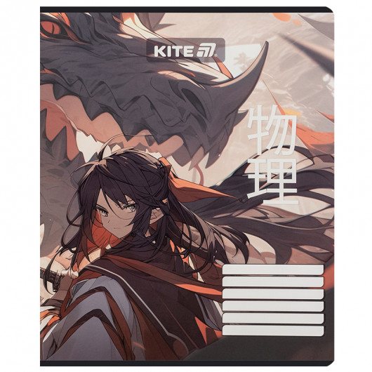 Тетрадь 18 лист., лин., софт-тач + УФ лак, Kite Anime (K25-237-1) Kite - фото 18