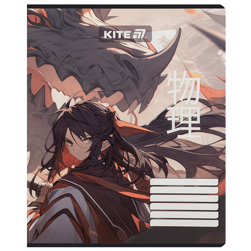 Тетрадь 18 лист., лин., софт-тач + УФ лак, Kite Anime (K25-237-1) Kite - фото 18