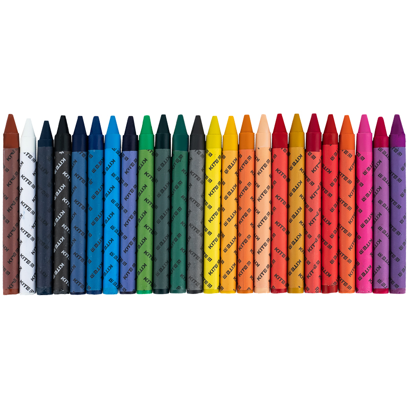 Крейда воскова, 24 кольори Kite Classic Kite — фото 5