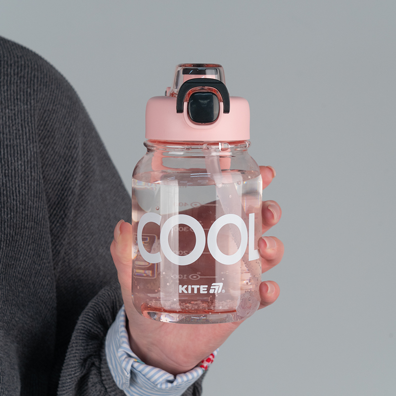 Бутылочка для воды, 700 мл, розово-черная (K25-1217-3) Kite - фото 8