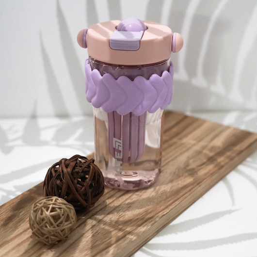 Стакан для води, 700 мл, лілово-рожевий Kite — фото 10