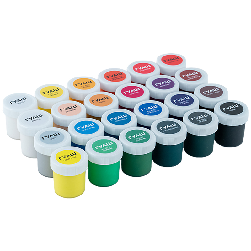 Гуашь 24 цвета., 20 мл Kite Classic (K-097) Kite - фото 6