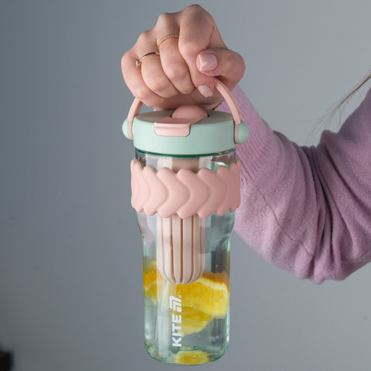Стакан для воды, 900 мл, мятно-розовый Kite - фото 10