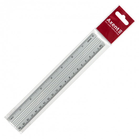 Лінійка алюмінієва, 20см. Axent — фото 3