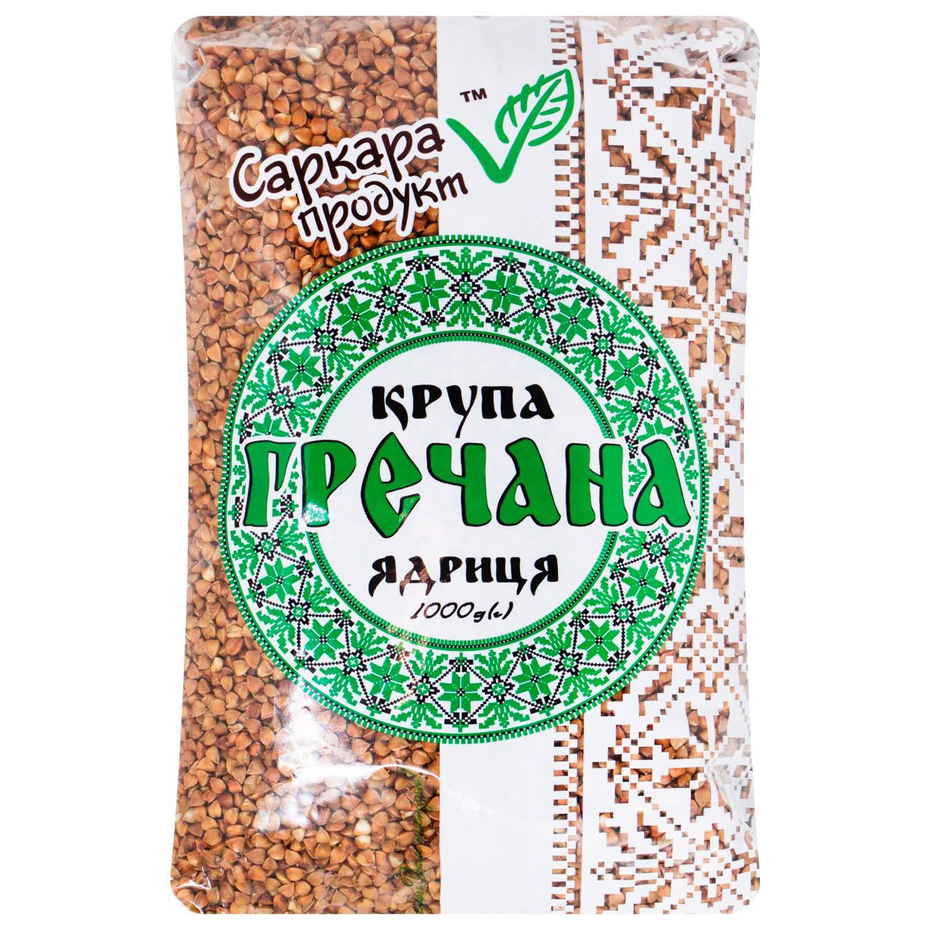 Крупа гречана ядриця, 1кг. Україна — фото 1