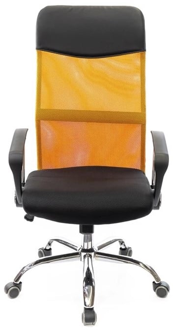 Кресло для персонала Гилмор СН TILT, оранж. АКЛАС - фото 12