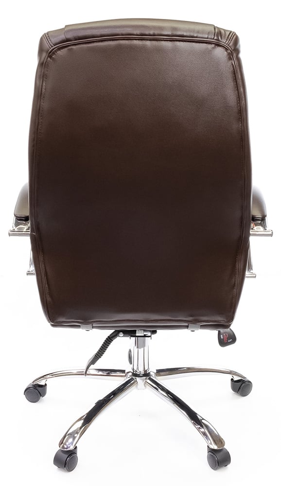 Кресло для руководителя Оран CH ANF экокожа, коричн. АКЛАС - фото 14