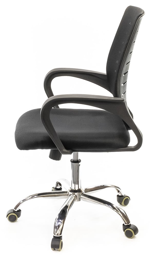 Кресло для персонала Фиджи 6109B, черн. АКЛАС - фото 4