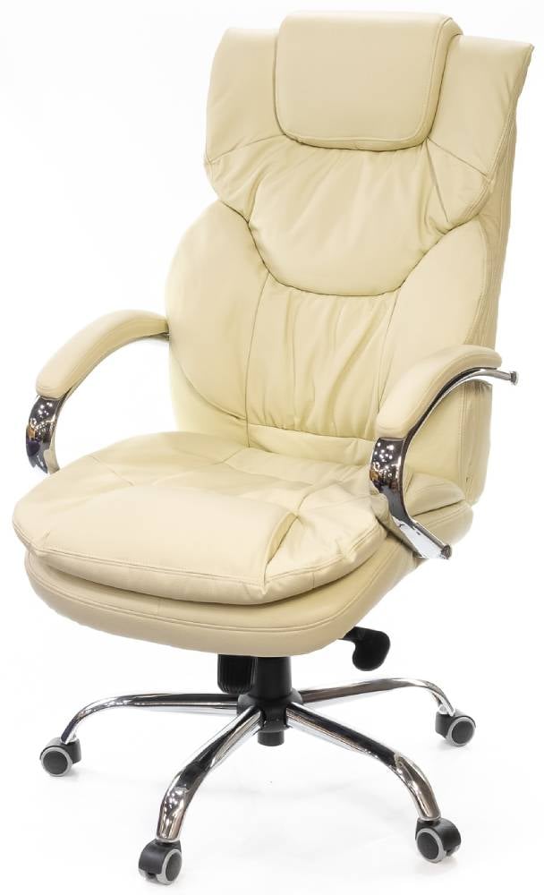Кресло для руководителя Флорида CH MB, беж. АКЛАС - фото 3