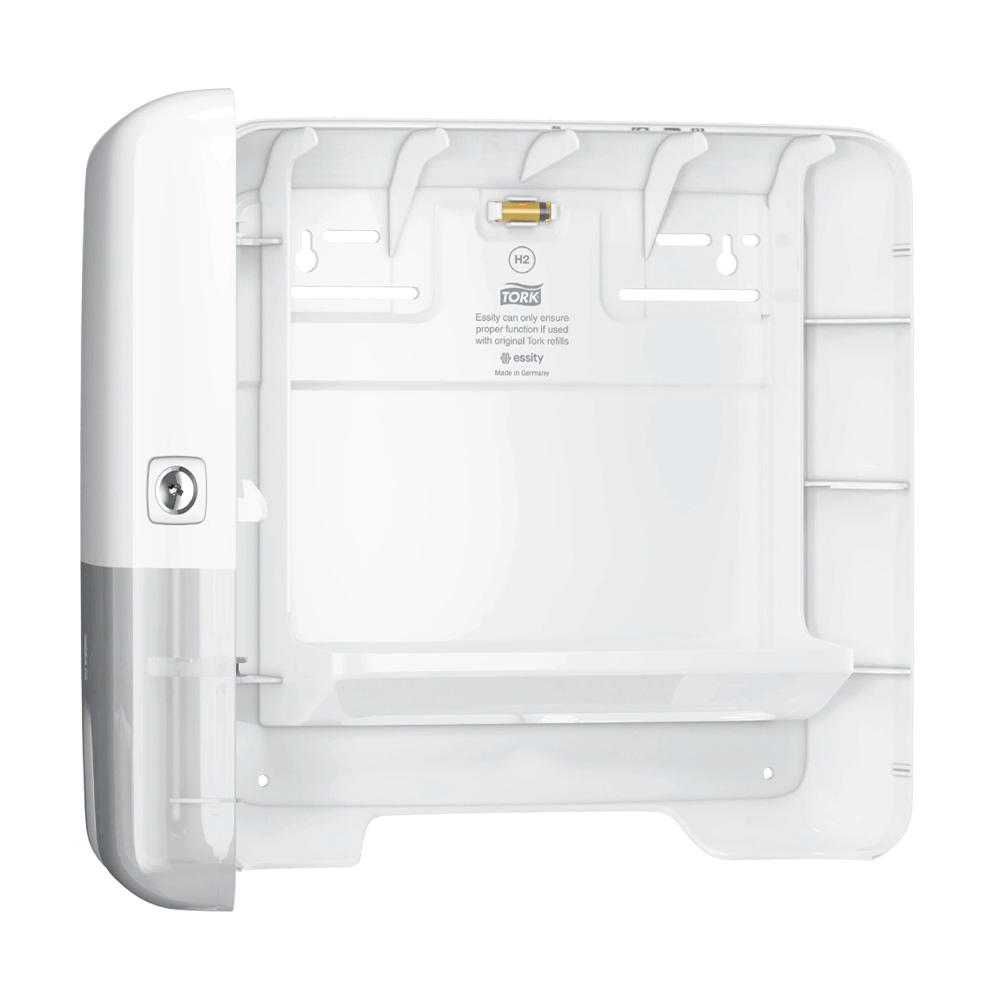 Тримач для рушників узкопанельних, Elevation Міні, (H2), біл. Tork - фото 1