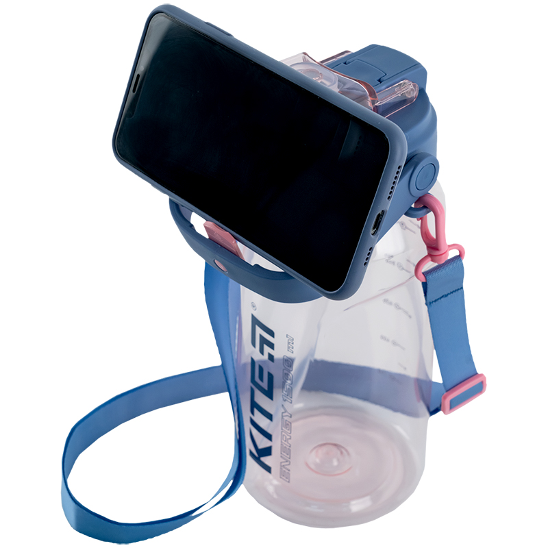 Бутылочка для воды, 1500 мл, розовая Kite - фото 9