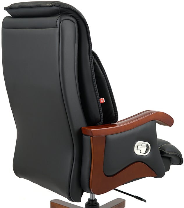 Крісло Галахад EX RL (Шкіра LC-A) чорн. АКЛАС — фото 17