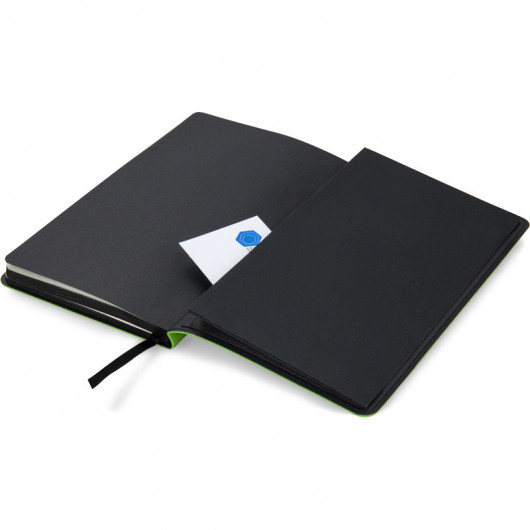 Книга записная Partner Soft, 125*195, 96 л, точ., салатовая Axent - фото 6