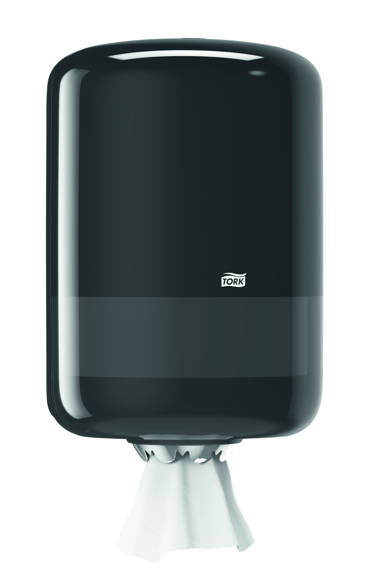 Тримач для рулонних рушників з центральним витягуванням Elevation, Максі, (M2), чорн. Tork - фото 1