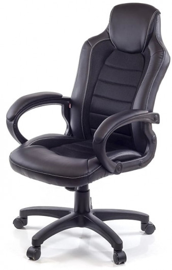 Крісло для керівника Астон PL TILT, чорн. АКЛАС — фото 11