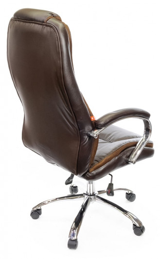 Кресло для руководителя Бешар CH ANF, коричн. АКЛАС - фото 15