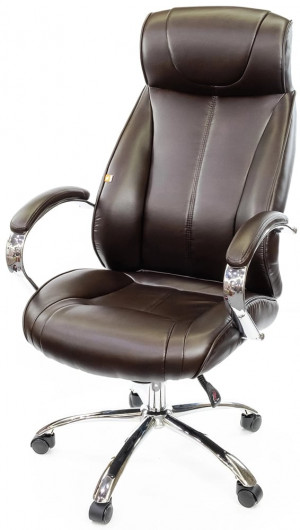 Кресло для руководителя Сетиф CH ANF, темно-корич. АКЛАС - фото 12